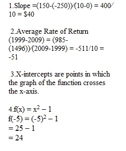 Homework Quiz 3 Answers